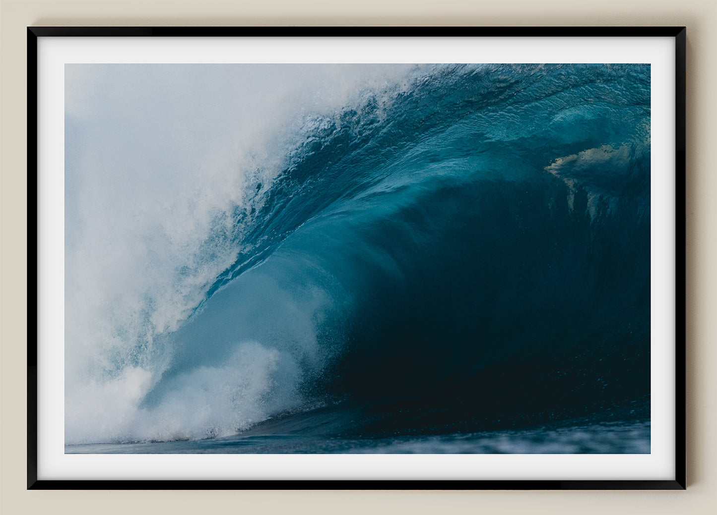 the roar of the ocean
