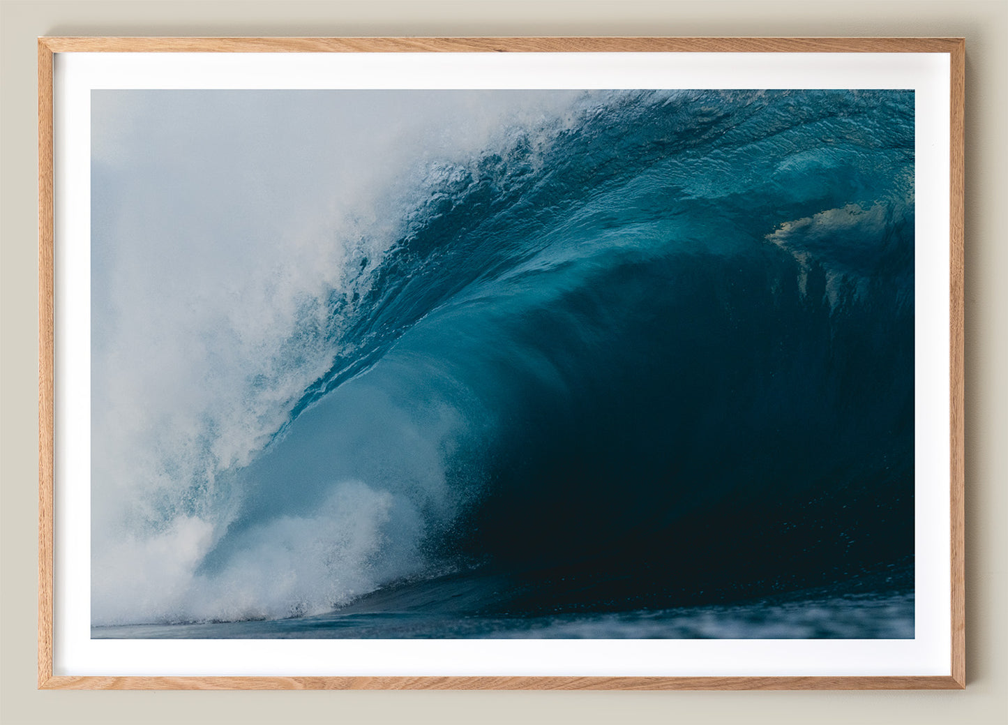 the roar of the ocean