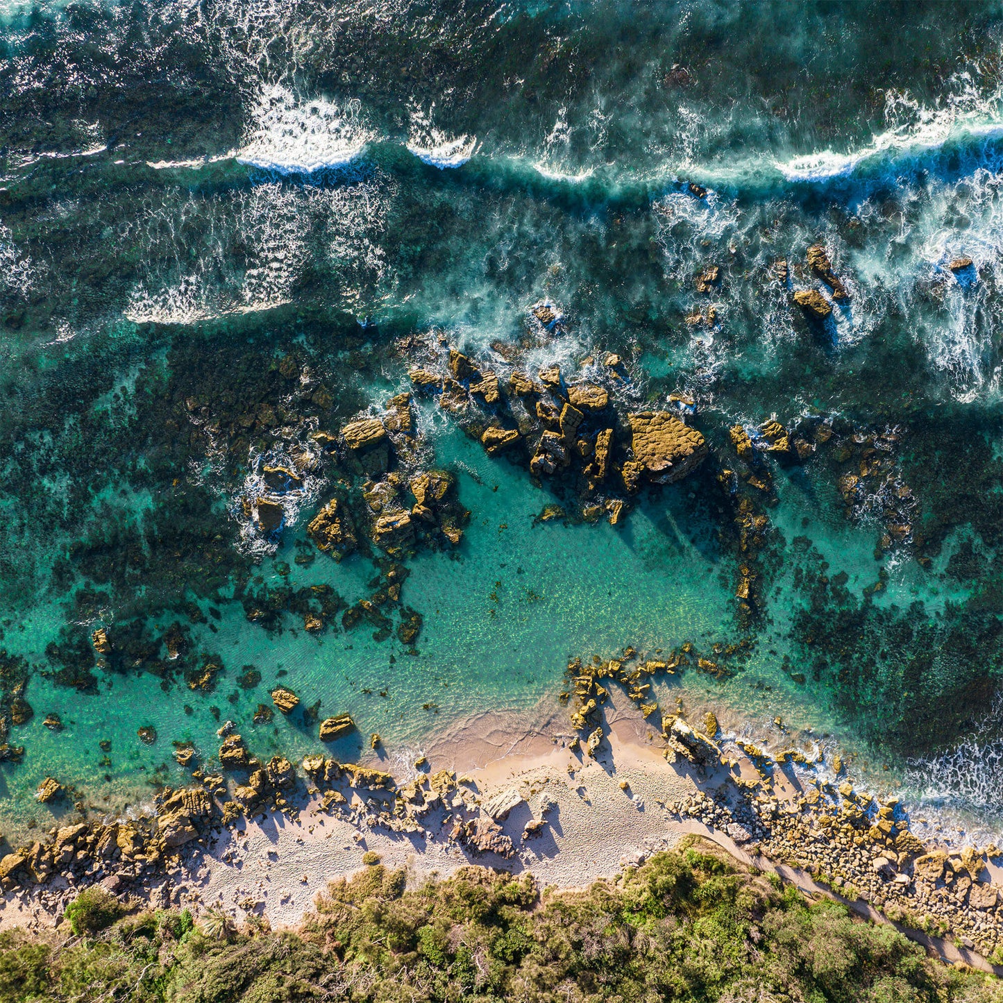 Bogey Hole From Above