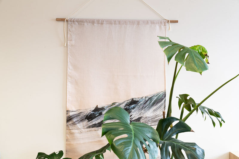 "Dolphins" — Wall Tapestry