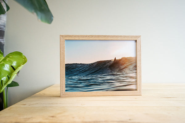 "Sunday Surf" Framed Print